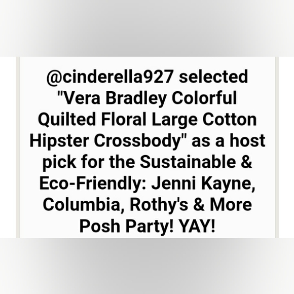 Vera Bradley Crossbody Bag - Picture 7 of 8